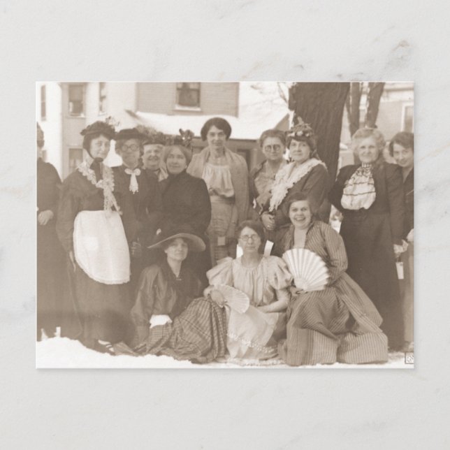 Carte Postale L'époque victorienne des femmes (Devant)