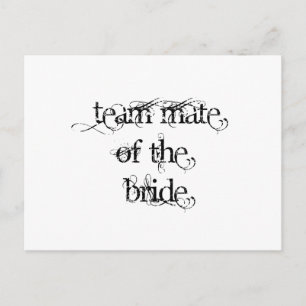 Carte Postale L'Epouse de la mariée