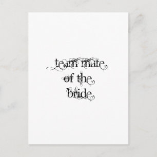 Carte Postale L'Epouse de la mariée