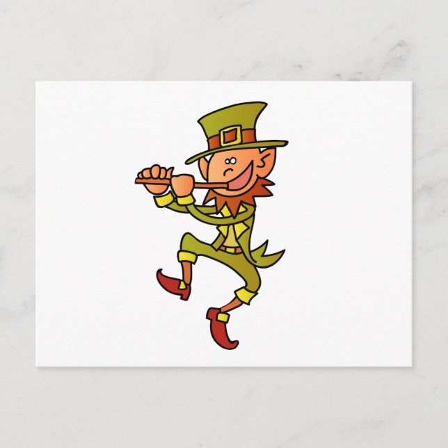 Carte Postale leprechaun (Devant)