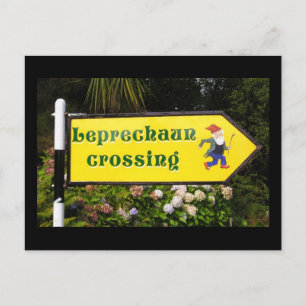 Carte postale Leprechaun Crossing