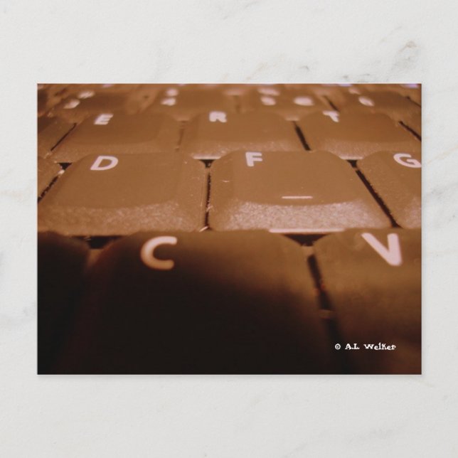 Carte Postale l'ère informatique (Devant)