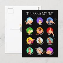 Les 12 dieux Olympiens de la mythologie grecque