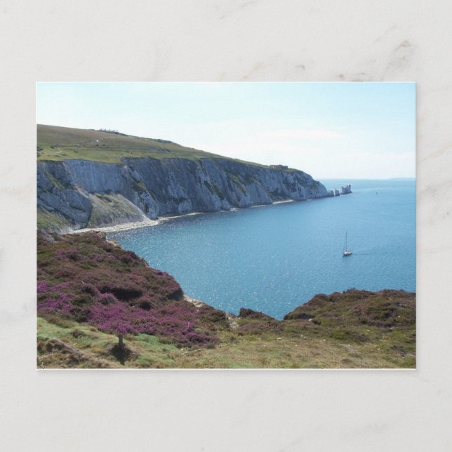 Carte Postale Les Aiguilles, île de Wight (Devant)