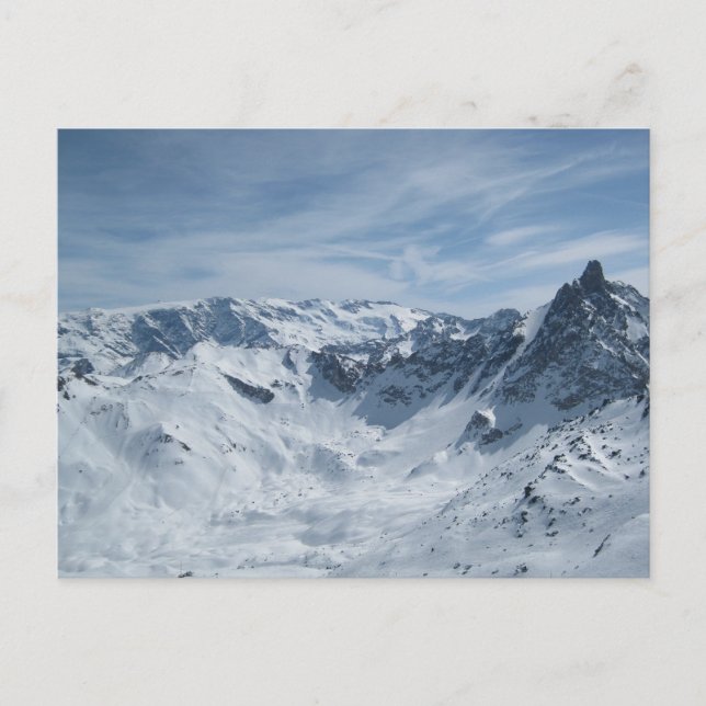 Carte Postale Les Alpes françaises (Devant)