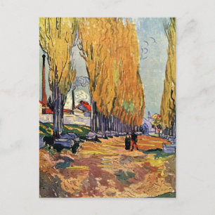 Carte Postale Les Alyscamps (cimetière) par Vincent van Gogh