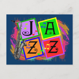 Carte Postale Les amateurs de jazz