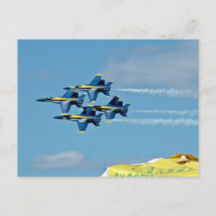 Carte Postale Les anges bleus dans l'émission