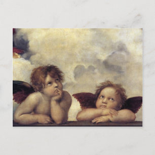 Carte Postale Les anges de Raphaël