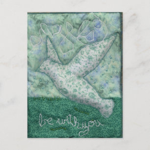 carte postale "les anges sont avec vous"