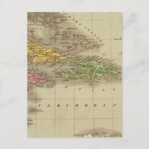 Carte Postale Les Antilles