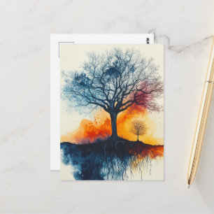 Carte Postale Les Arbres