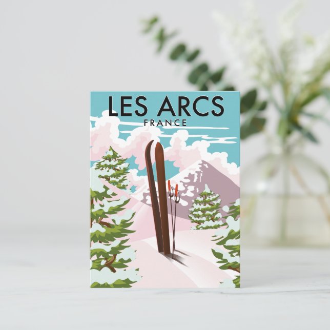 Carte Postale Les Arcs France (Debout devant)