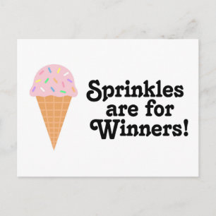 Carte Postale Les arrosages sont pour les gagnants, Champ!