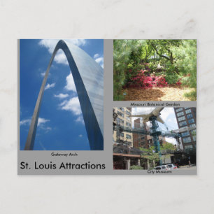 Carte Postale Les attractions de Saint-Louis