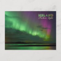 Les aurores nordiques de l'Islande