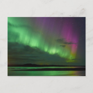 Carte Postale Les aurores nordiques de l'Islande