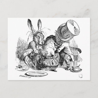Carte Postale Les aventures d'Alice au pays des merveilles