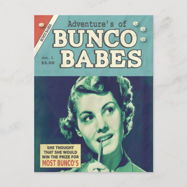 Carte Postale Les aventures de Bunco Babes (Devant)