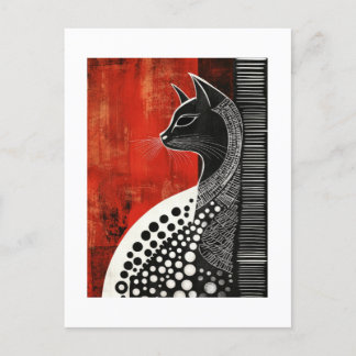 Carte Postale Les aventures énigmatiques de Noir Cat