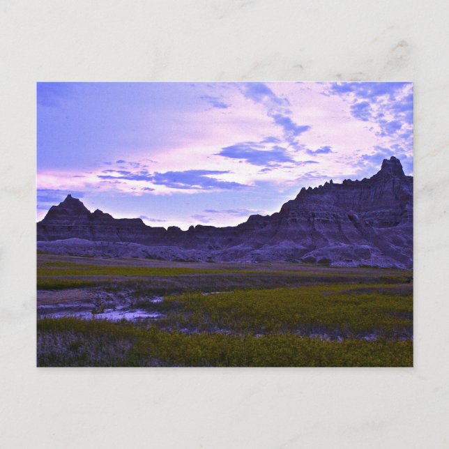 Carte Postale Les Badlands (Devant)