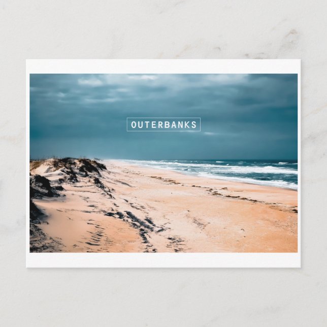 Carte Postale Les Banques Extérieures - Cape Hatteras National S (Devant)