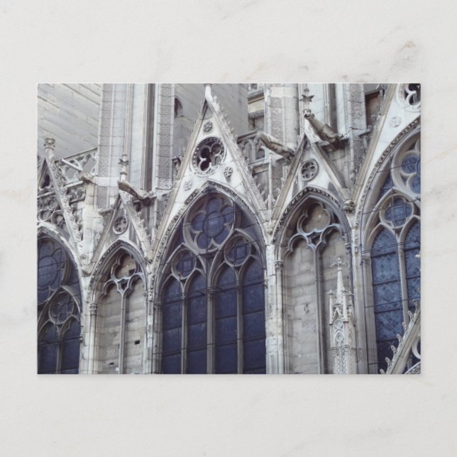 Carte Postale Les Buttes Volantes de Notre-Dame de Paris (Devant)