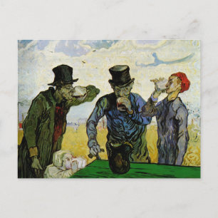 Carte Postale Les buveurs de Vincent van Gogh