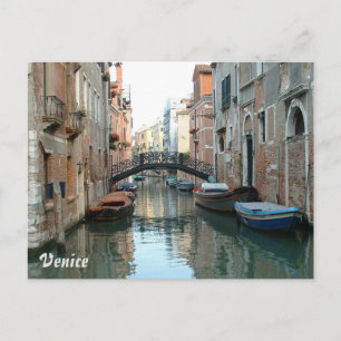 Carte Postale Les canaux de Venise