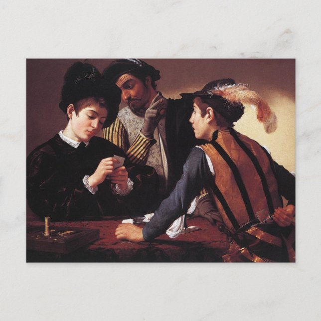 Carte Postale Les Cardsharps (Devant)
