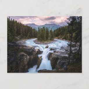 Carte Postale Les cascades   Parc national Jasper, Canada