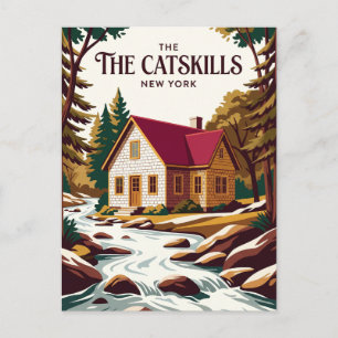 Carte Postale Les Catskills USA