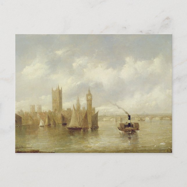 Carte Postale Les Chambres du Parlement (Devant)