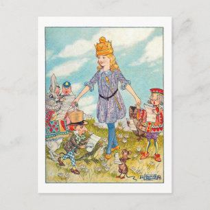 Carte Postale Les chansons From Alice : Alice et Her Friends