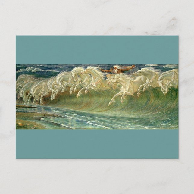 Carte Postale Les chevaux népalais (Devant)