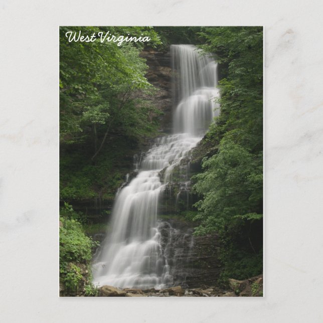 Carte Postale Les chutes de la cathédrale (Devant)