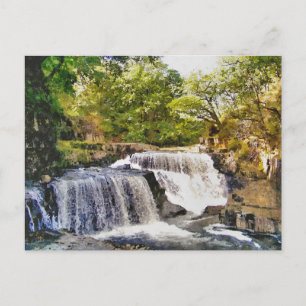 CARTE POSTALE LES CHUTES D'EAU