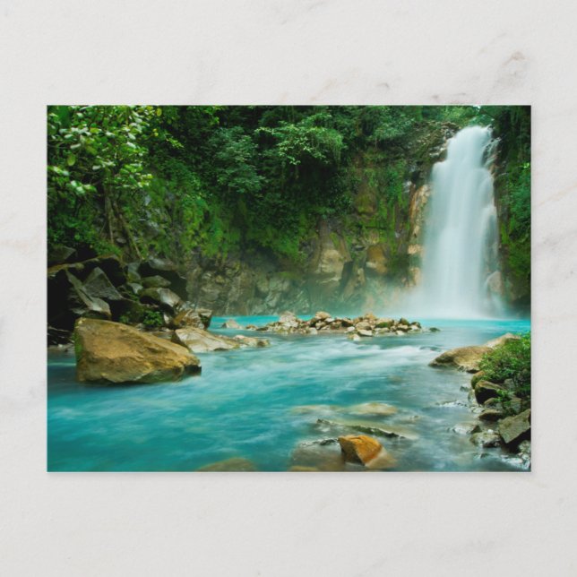 Carte Postale Les chutes du Rio Celeste (Devant)
