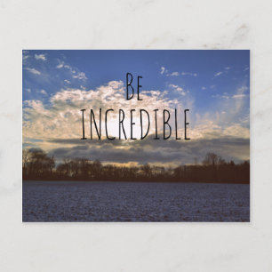 Carte Postale Les Citations Motivationnelles Sont Incroyables
