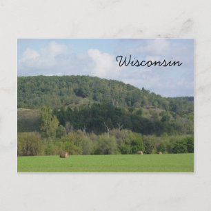 Carte Postale Les collines du Wisconsin