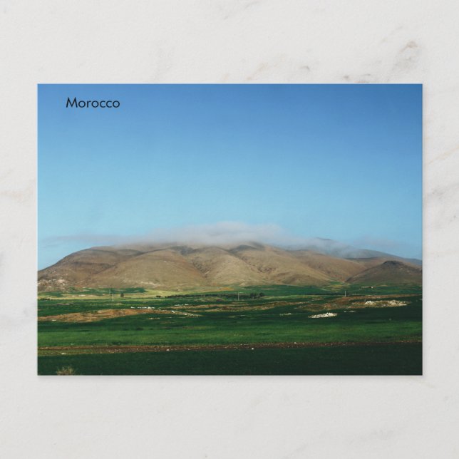 Carte Postale Les collines marocaines (Devant)