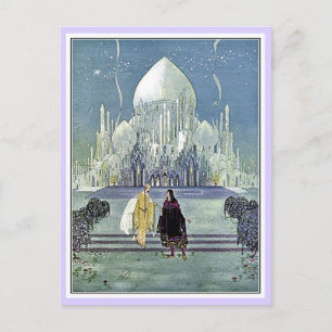 Carte Postale Les contes de fées français : Princesse et Prince 