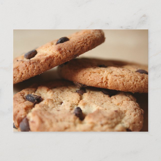 Carte Postale Les cookies ! (Devant)