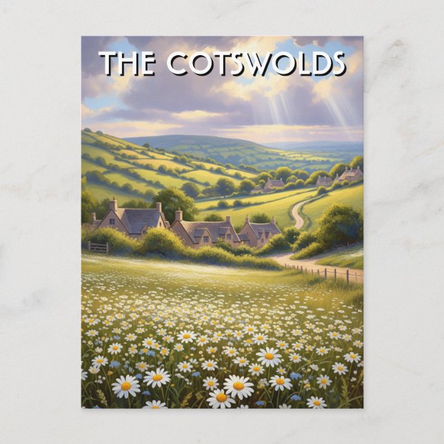 Carte Postale Les Cotswolds Angleterre Travel (Devant)