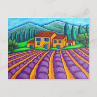 Carte postale Les Couleurs de Provence