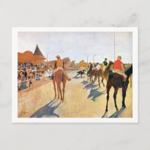 Carte Postale Les Course À Cheval (La Parade), Edgar Degas
