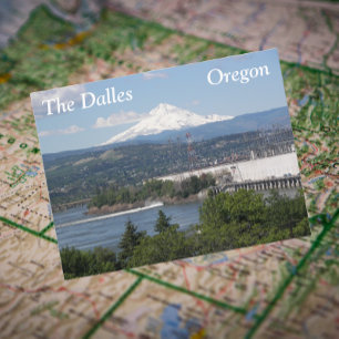 Carte Postale Les Dalles, Oregon Photo Voyage