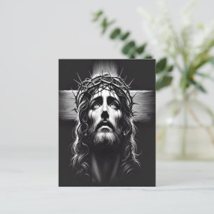 Carte Postale Les derniers moments de Jésus le sauveur crucifié