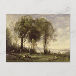Carte Postale Les Dieux de Castel Gandolfo, 1866