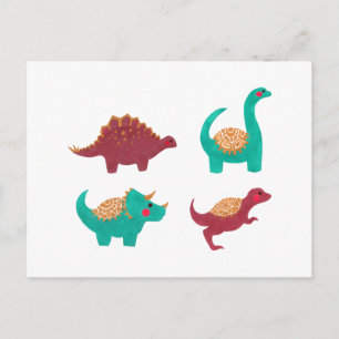 Carte Postale Les dinosaures